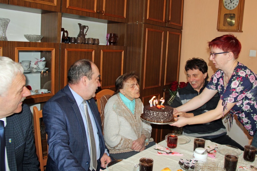 Najstarsza mieszkanka Gminy Witkowo skończyła 107 lat