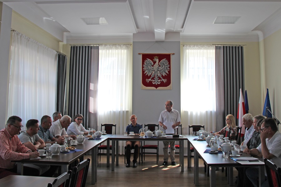 Spotkanie dotyczące zapewnienia bezpieczeństwa w Ośrodku Wypoczynkowym w Skorzęcinie