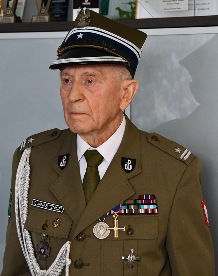 mjr Tadeusz Janas odznaczony Krzyżem Kawalerskim Orderu Odrodzenia Polski