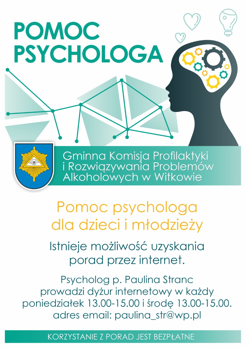 Pomoc psychologa dla dzieci i młodzieży