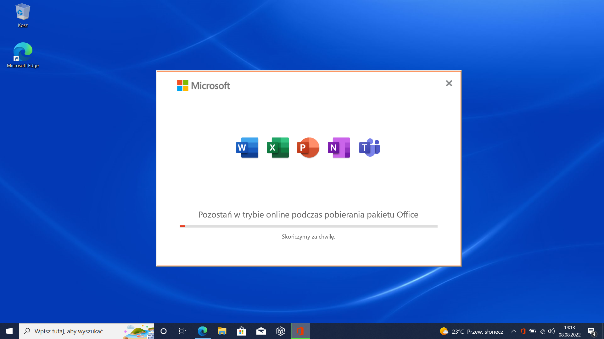 Instalacja Windowsa 10 oraz pakietu office 2021 na Laptopach DELL Latitude