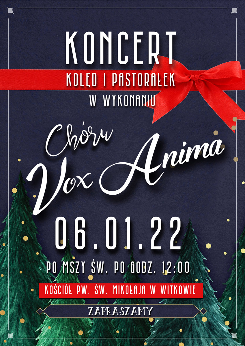 Koncert Chóru Vox Anima